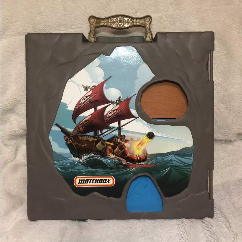 Mattel Matchbox pop-up adventure‎ pirate ship playset